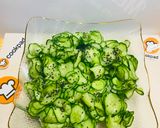 Foto del paso 5 de la receta: Japanese pepino curtido con ajonjolí!