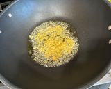 A picture of step 1 of Left Over Pork Adobo Fried Rice.