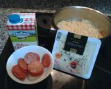 Foto del paso 1 de la receta Espaguetis con Salsa Roquefort y Peperoni