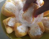 Foto langkah ke 3 dari resep Nangka with sticky rice cocol coconut milk 😃.