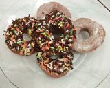 Foto langkah ke 7 dari resep Donat ubi ungu lembut.