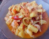 Foto langkah ke 3 dari resep Tumis nanas udang pedas.