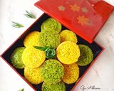 Foto langkah ke 9 dari resep Bika Ambon Ekonomis 2 Rasa.