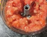 A picture of step 3 of Khoya paneer with cashew.