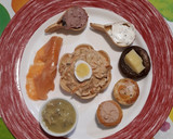 Foto del paso 3 de la receta: Mini vol au vents rellenos de huevos de guala con especias