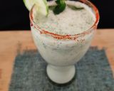 A picture of step 3 of Cool cucumber chaas.