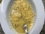Panqueque de avena salado