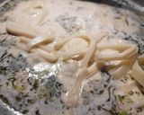 Tejszínes sajtkrémes csirkés tészta 👌 recept fázis 3 fotója