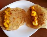 A picture of step 8 of Pancake wrap.