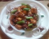 চিলি পনির(chilli paneer recipe in bengali) রেসিপির ধাপ 3 ছবি