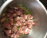 A picture of step 3 of Meat in Sauce (Pressure Cooker).