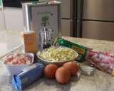 Foto del paso 1 de la receta: Quiche de puerros, jamón y queso de cabra