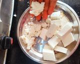A picture of step 2 of Butter paneer masala BHURJI 😋.