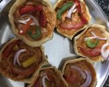 કટોરી પીઝા (Katori Pizza Recipe in Gujarati) રેસીપી સ્ટેપ9ફોટો
