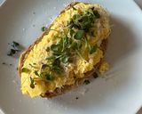 A picture of step 4 of Ricotta Egg Scramble.