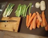 Foto del paso 1 de la receta: Sopa de verduras