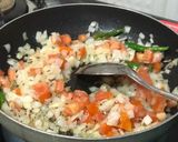 A picture of step 3 of Bhindi/Okra Masala Fry.