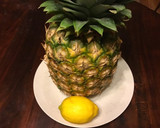 A picture of step 2 of California Farm Pineapple Shrimp Lime Sweet & Sour Salad.