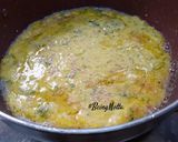 A picture of step 3 of Spinach Handvo.