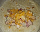A picture of step 9 of Chicken Ranch wraps 🌯.