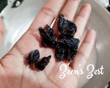 A picture of step 1 of Kaala Munakka/Abjosh/Kaali Daakh Doodh.