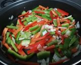 Foto del paso 5 de la receta: Albóndigas con pisto🍲