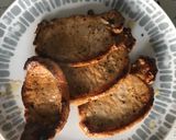 A picture of step 3 of Pork steaks in mushroom sauce.