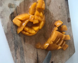 Foto del paso 5 de la receta: Helado de turrón y helado de melocotón