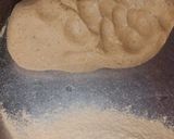 A picture of step 2 of Makka ka parantha.