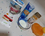 Foto del paso 1 de la receta: Cheesecake limón y galletas fit -sin horno-