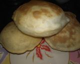 A picture of step 3 of Chole Bhature.
