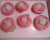Foto langkah ke 4 dari resep Bakpao karakter bunga (eggless).