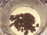 Mini cake de frutos secos y té