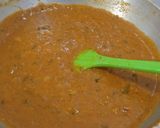 A picture of step 6 of Makhana Masala Curry.