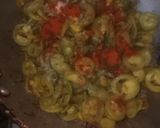 A picture of step 3 of Parwal ki dry sabzi.