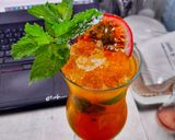 Foto langkah ke 5 dari resep Passion Fruit Mojito (mocktail).