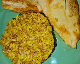Foto del paso 5 de la receta: Pollo con salsa de naranja y arroz frito al curry