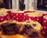 Foto del paso 5 de la receta: Minimuffins express al microondas de plátano y moras