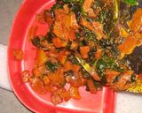 A picture of step 1 of Carrot Methi Sabji with Roti.