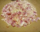 A picture of step 1 of Pancetta stuffing balls 🎄.