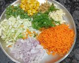 A picture of step 1 of Healthy Starters Ragi Vegetable Momo.
