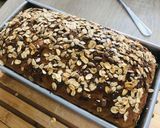 Foto langkah ke 8 dari resep Seedy Sandwich Bread (Roti tawar gandum dan biji2an).