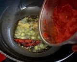 A picture of step 3 of Kathiyawadi Papad ki Sabji.