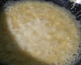 A picture of step 6 of Moong Dal Halwa.