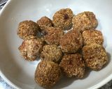 A picture of step 4 of Meatballs in the Air Fryer.