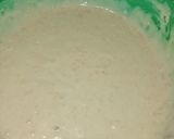 A picture of step 3 of Butterscotch Banana Cake.