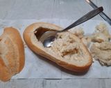 Foto del paso 1 de la receta: Volcán de pan con queso y algo más