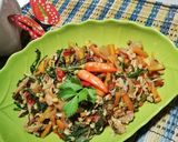 Foto langkah ke 6 dari resep Tumis pakis haji ft wortel.