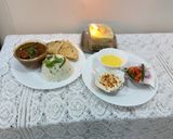 A picture of step 4 of Kidney beans/ Rajma with zeera rice.