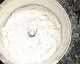 A picture of step 1 of Maida biscuit.